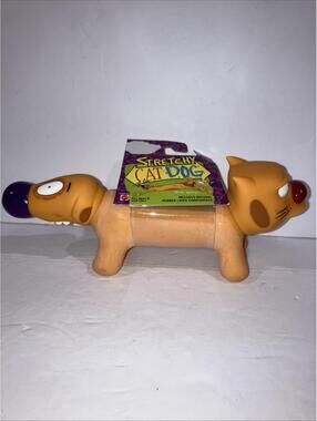 VTG 1998 RARE Viacom Nickelodeon CATDOG Stretch Sand Toy Figure Toy NEW W/Tags